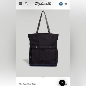Madewell Black Rush Hour Tote